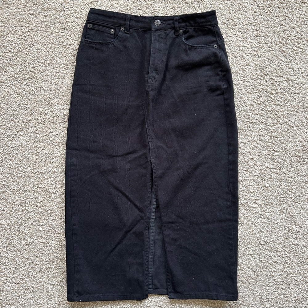 Love Tree Denim | Denim Midi Skirt